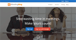 Desktop Screenshot of meetingking.com